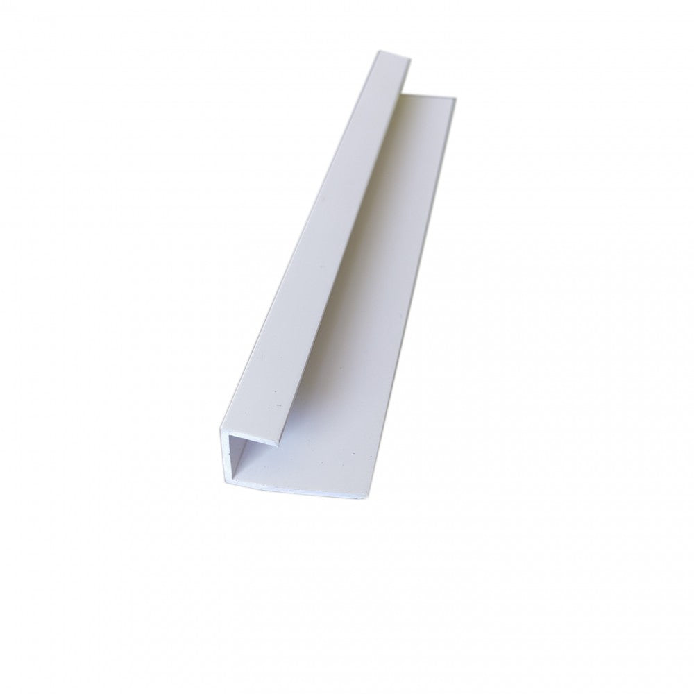 Moulure de finition blanche 10mm