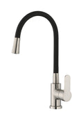 Robinet mono-manche pour petite cuisine avec silicone flexible