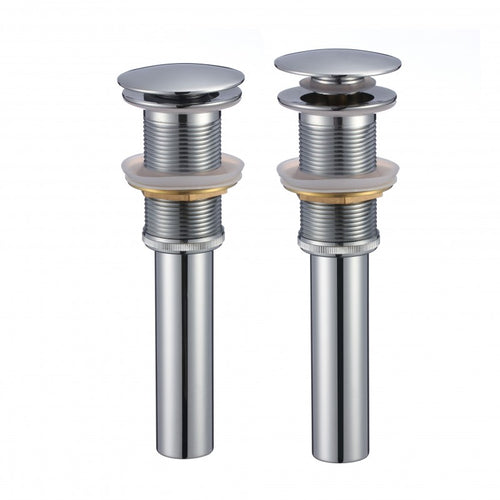 Aeris , drain de lavabo sans trop plein