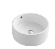 16.5 Evier rond en porcelaine