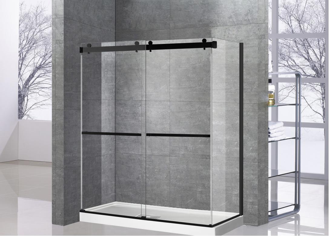 48x36 Porte de douche Richmond à fermeture progressive - Coin