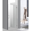 Napoléon 36'', Porte de douche pivotante chrome