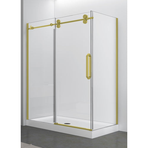 Apollon 60", Porte de douche - Or mat