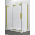 Apollon 60", Porte de douche sur bain - Chrome