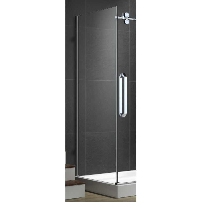 Apollon 32", Verre de douche côté latéral