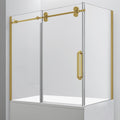 Apollon 60", Porte de douche sur bain - Or