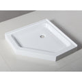 Héra 36x36, Base de douche