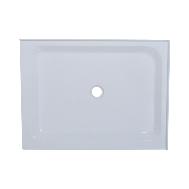 Base Leda 40x32", Drain centre bride à droite