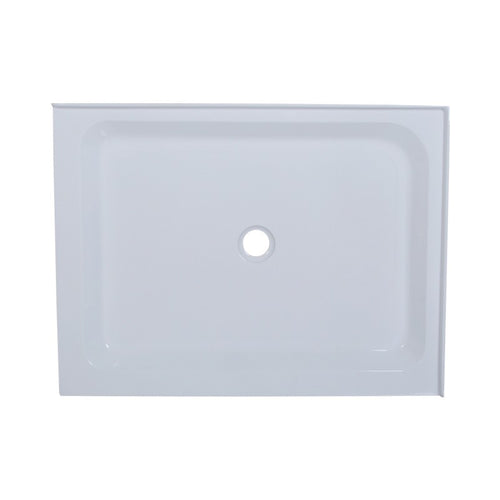 Base Leda 40x32", Drain centre bride à droite