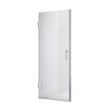 Beluga, Porte de douche chrome - Grandeur: 32"
