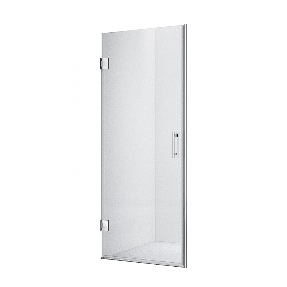 Beluga, Porte de douche chrome - Grandeur: 32"