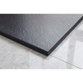 Base de douche SMC noir 36x36 – Modèle Brutus