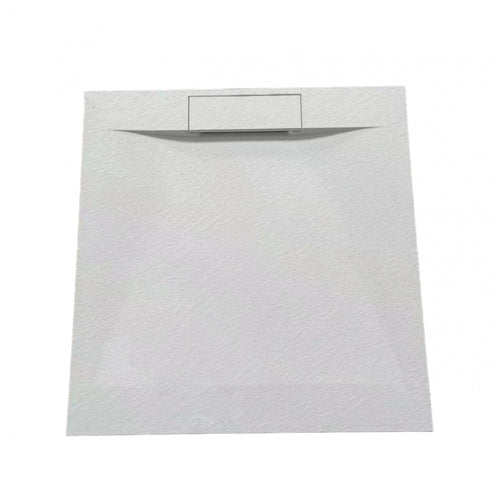 Base de douche SMC blanc 40x40 – Modèle Brutus