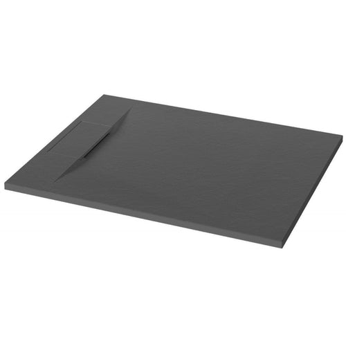 Base de douche SMC noir 48x32 – Modèle Brutus