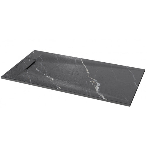 Base de douche SMC CARRARA noir 60x32 – Modèle Brutus