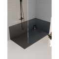 Base de douche SMC noir 60x32 – Modèle Brutus