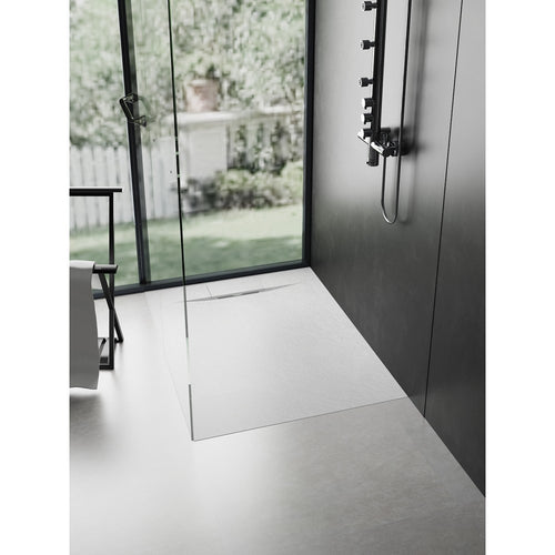 Base de douche SMC blanc 60x32 – Modèle Brutus