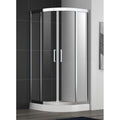 Céleste 32", Douche ronde en coin - Chrome