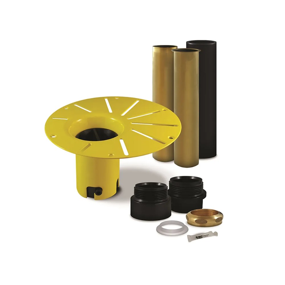 Ensemble d'installation de drain drop-in pour bain autoportant