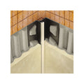 Moulure de coin PVC rigide - Pangu blanc