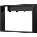Niche de douche suspendue 24x12 - Noir mat