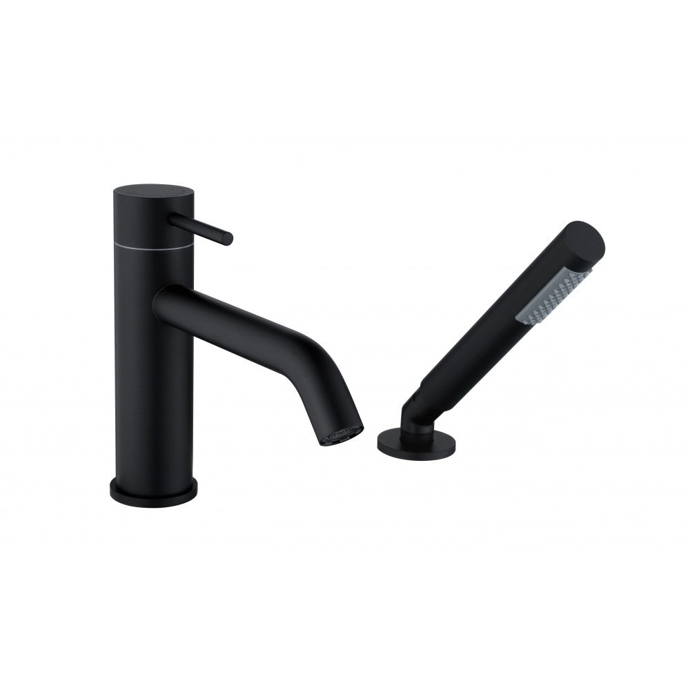 Collection Kami, Robinet de bain 2 morceaux - Noir mat
