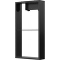 Niche de douche suspendue 12x24 - Noir mat