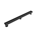 Drain linéaire en acier inoxydable 32" - Noir mat