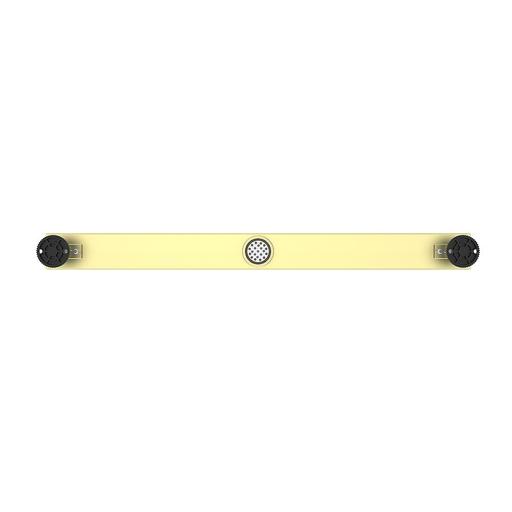 Drain linéaire en acier inoxydable 32" - Or mat