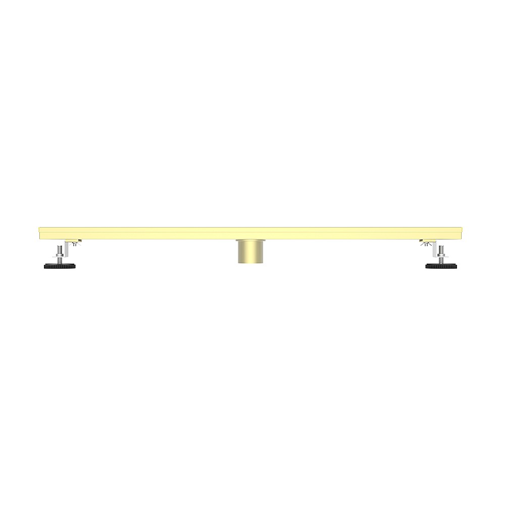 Drain linéaire en acier inoxydable 32" - Or mat