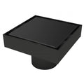Drain de 4x4 " en Acier inoxydable fini noir mat