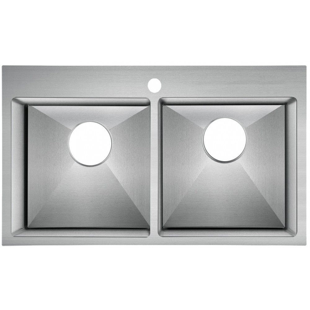 Évier de cuisine, 30 x 18", acier inoxydable