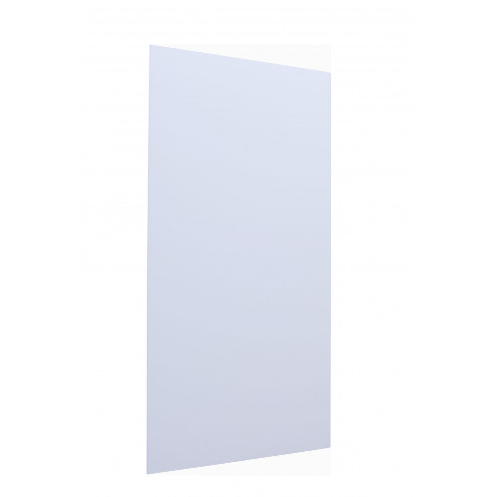 Mur de douche en PVC couleur blanc mat