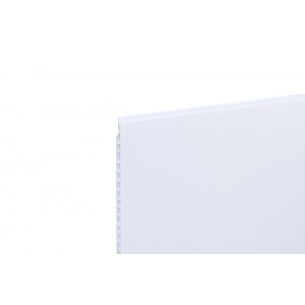Mur de douche en PVC - Blanc mat