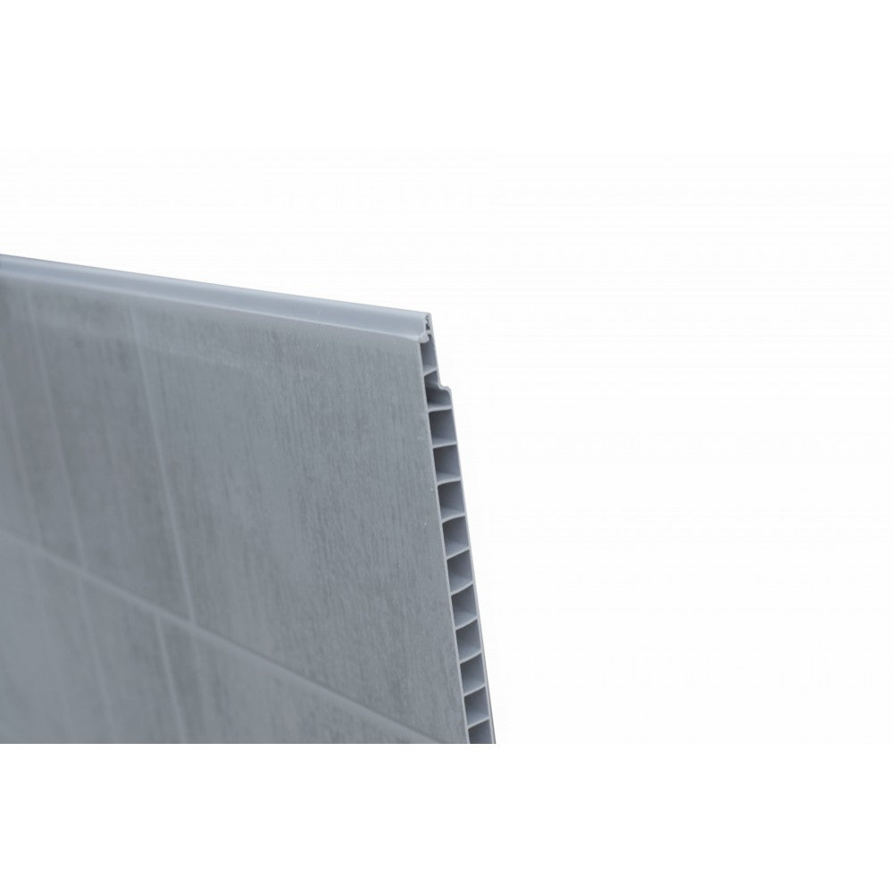Mur de douche en PVC couleur Multi Tile Grey