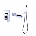 Hermes, Robinet de baignoire mural - Chrome poli