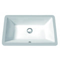 Boba, Lavabo en porcelaine sous plan