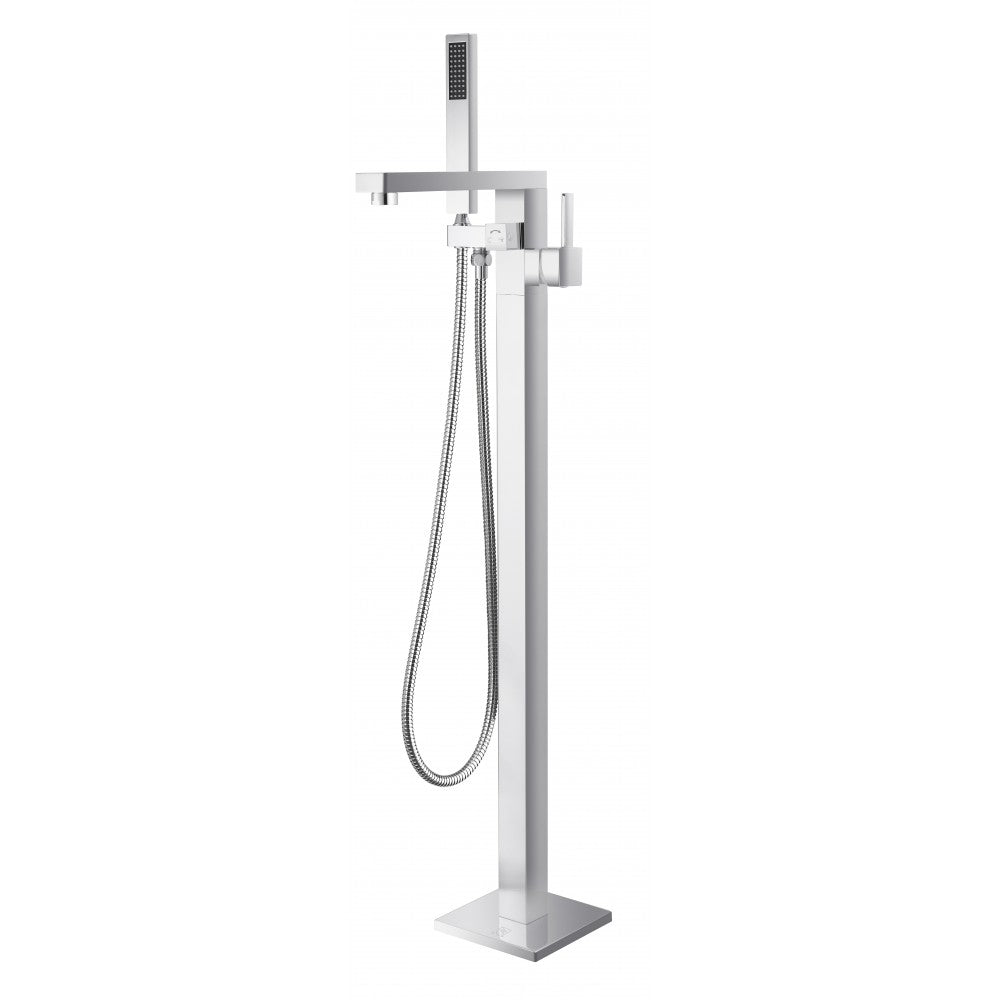 Ares II, Robinet de bain sur pied - Chrome