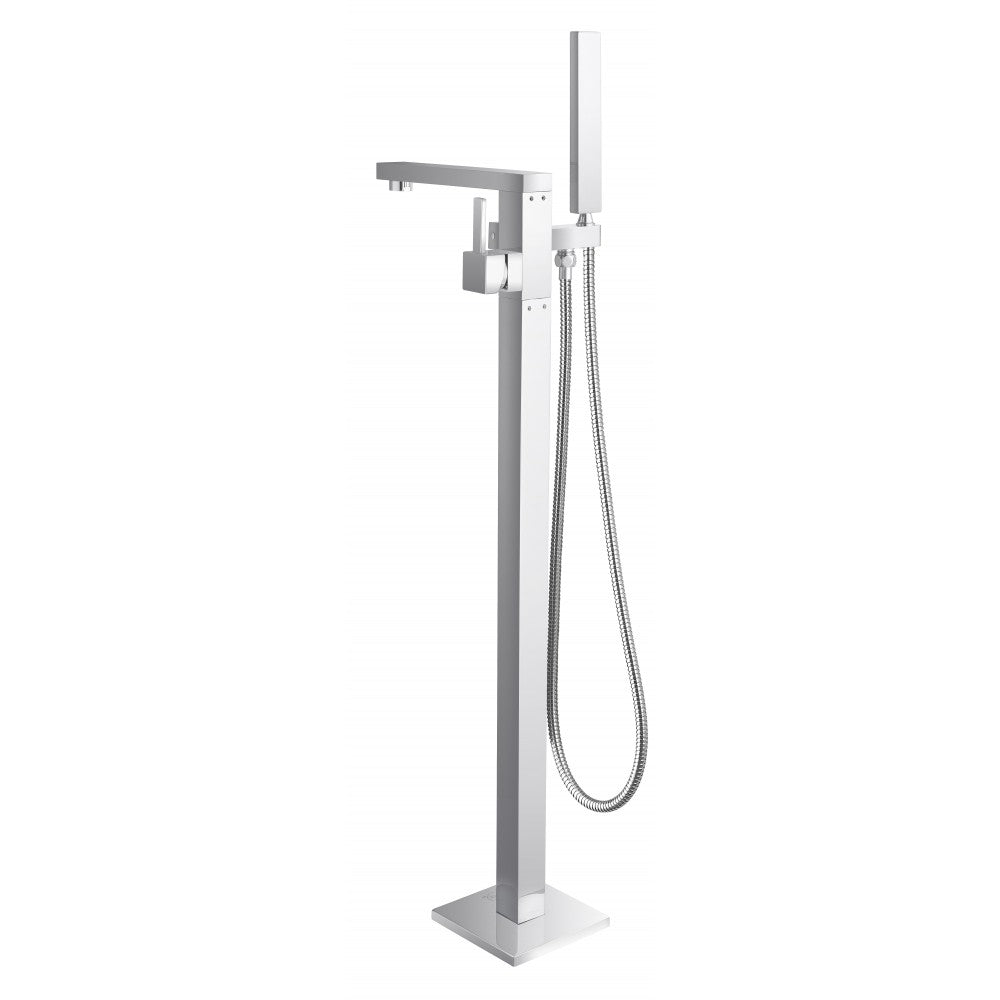 Ares II, Robinet de bain sur pied - Chrome