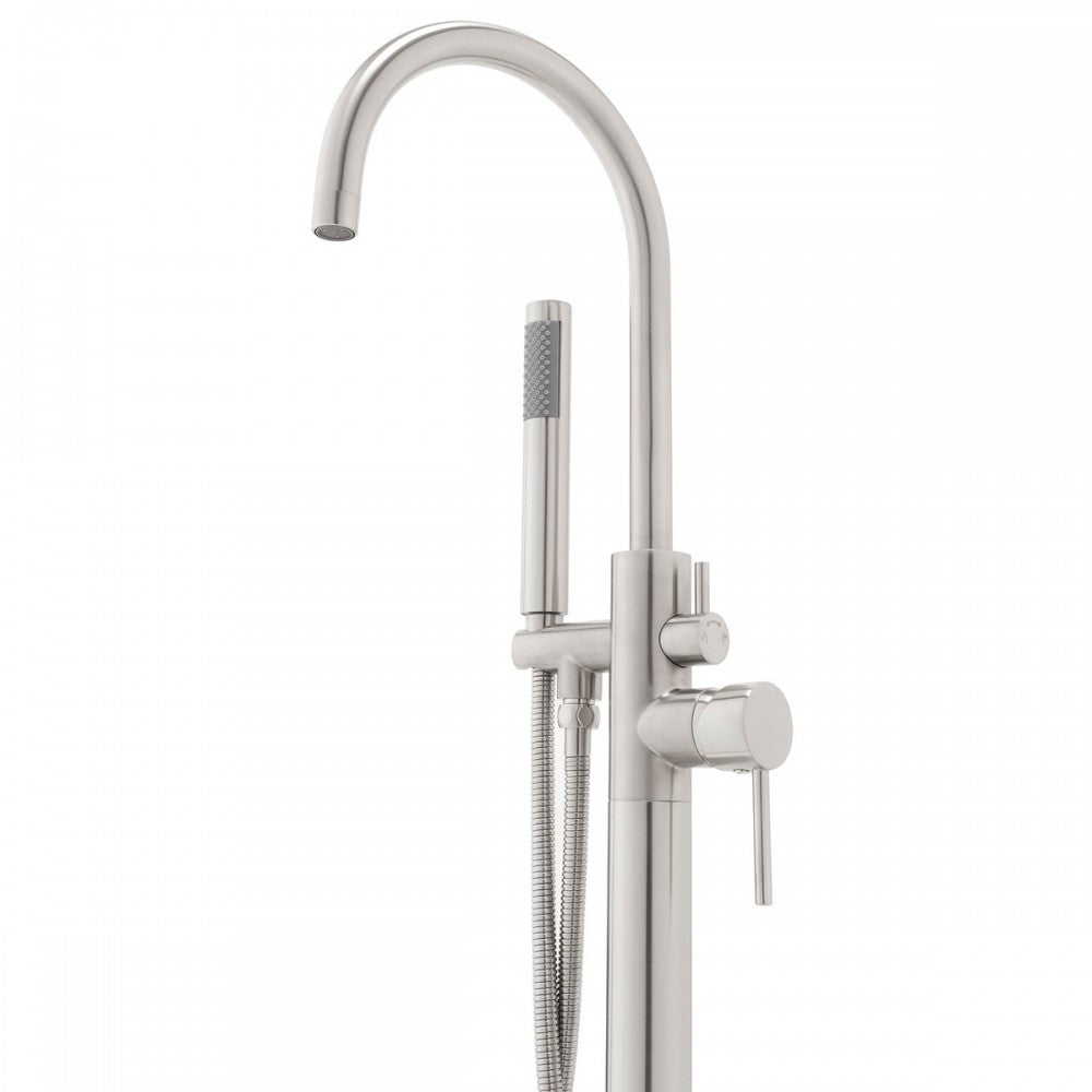 Kami II, Robinet de bain sur pied - Nickel brossé