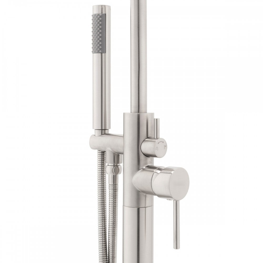 Kami II, Robinet de bain sur pied - Nickel brossé