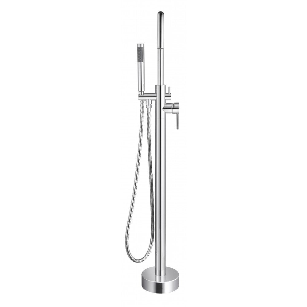 Kami II, Robinet de bain sur pied - Chrome