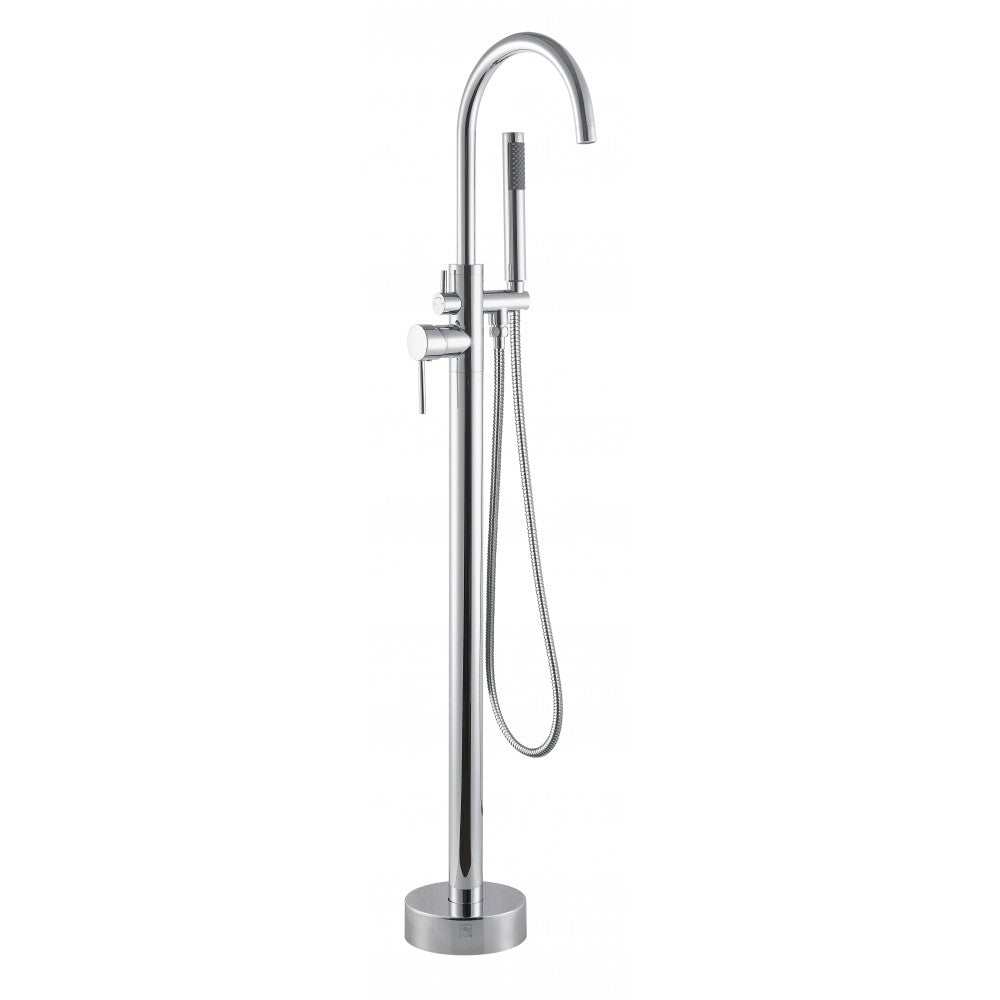 Kami II, Robinet de bain sur pied - Chrome