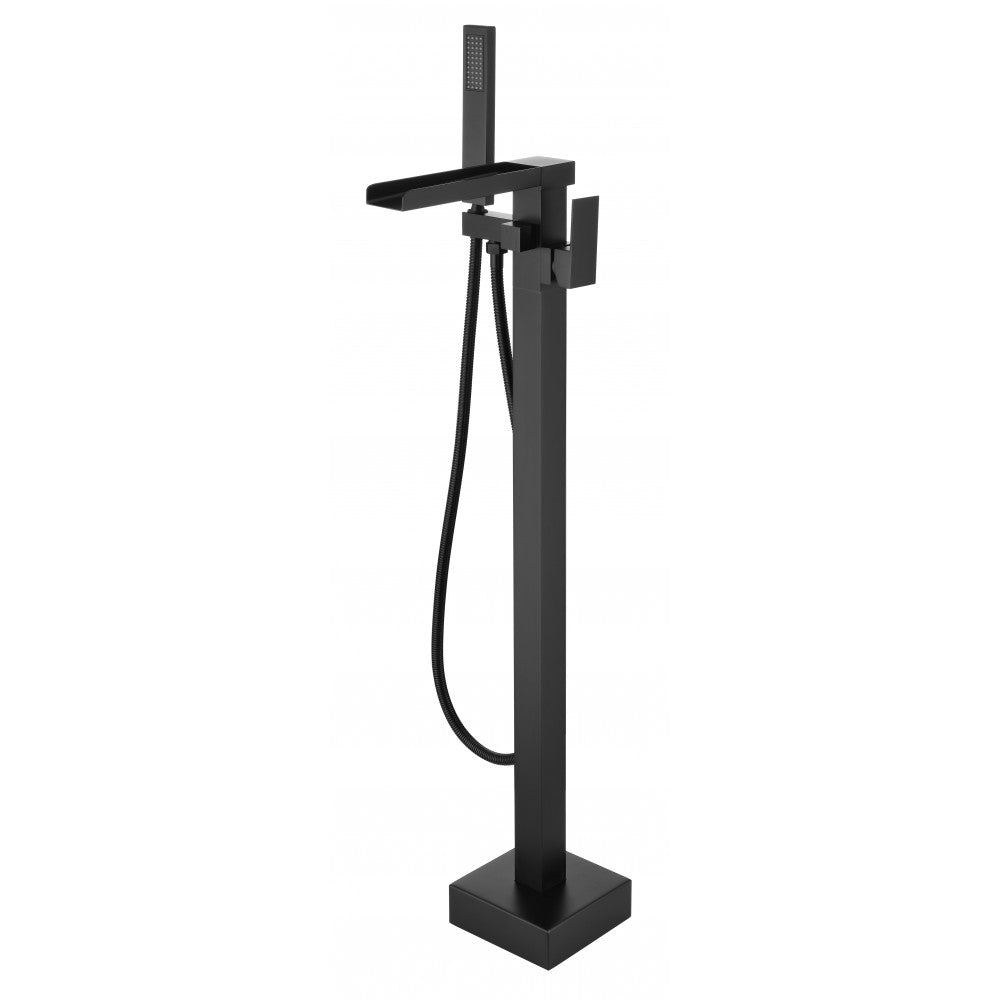 Hermes, Robinet noir sur pied pour baignoires