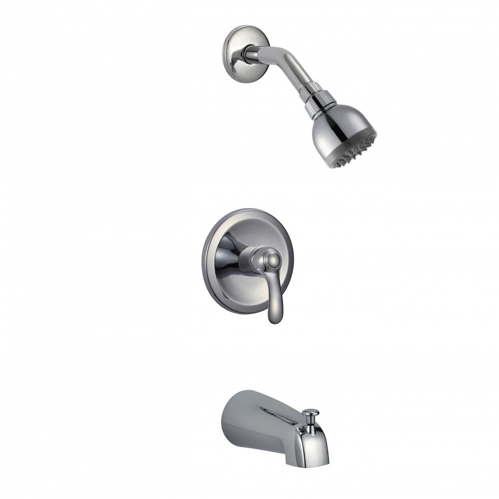 Eko, Robinet de bain et douche - Chrome poli