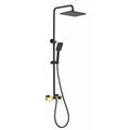 Cérès, Robinet de douche - Noir mat et or