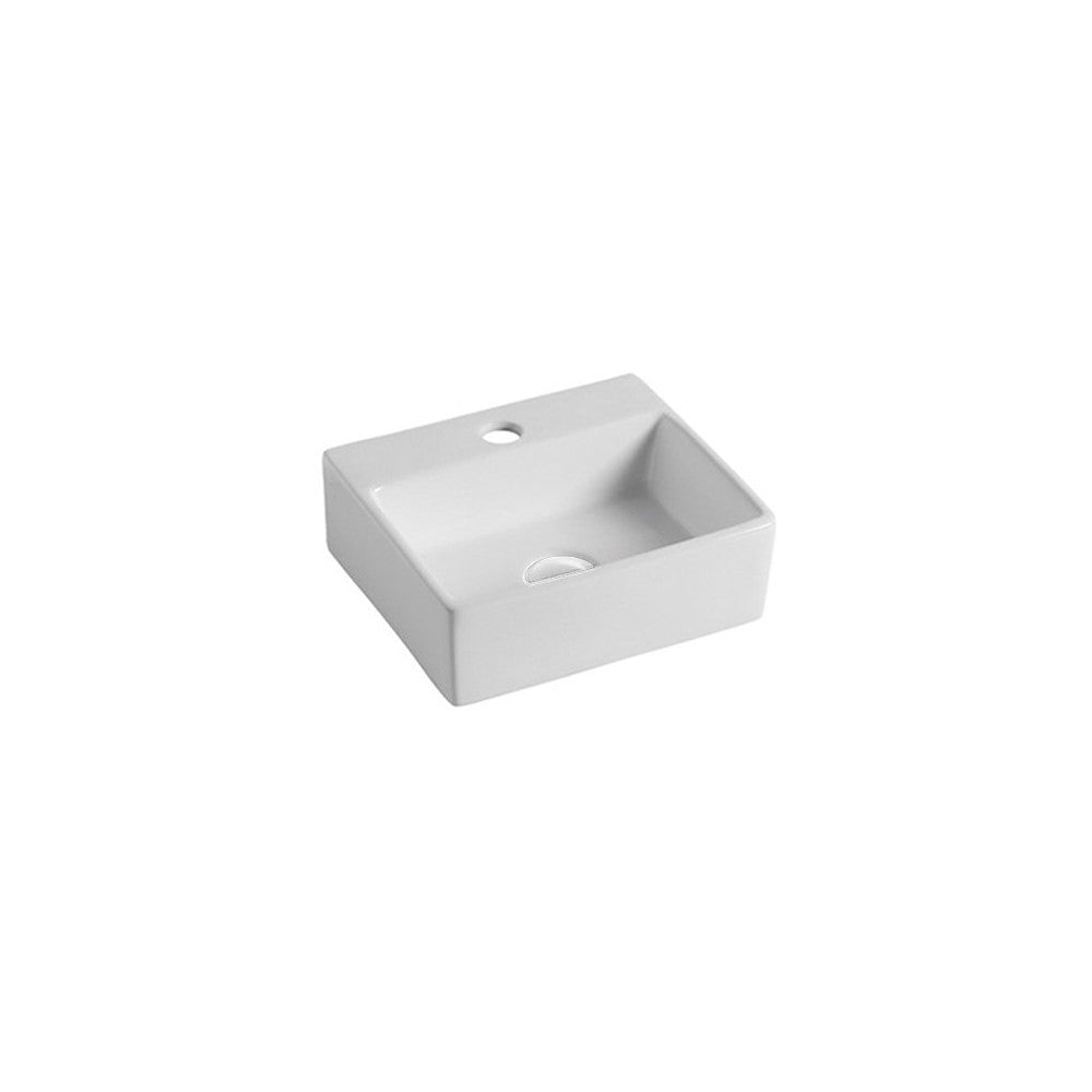 Jamaï 13", Lavabo en porcelaine