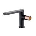 Otso, Robinet de lavabo - Noir mat et or