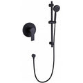 Kami, Robinet de douche sur rail - Noir mat