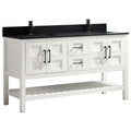 SIF 60" bois massif - Blanc